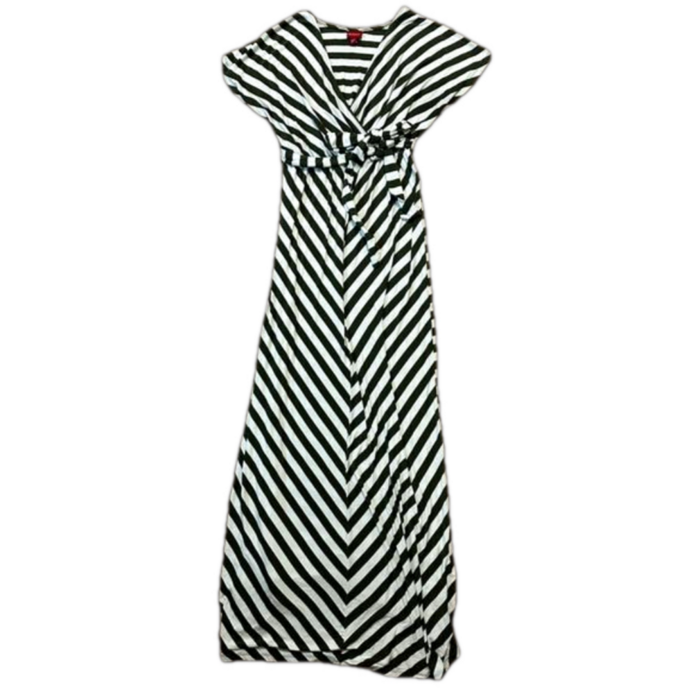 Merona Light Blue and Green Maxi T Shirt Dress